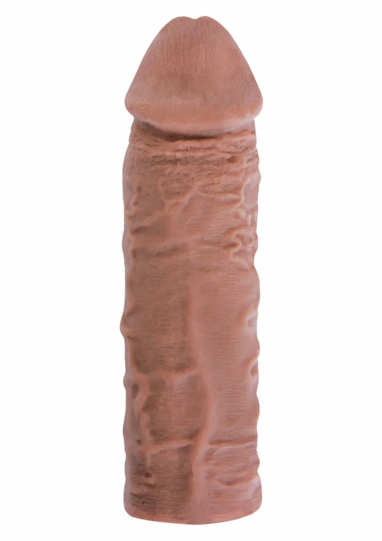Be Shane! Girth Enhancer NS Novelties – anatomiczny rękaw powiększający obwód, TPR, realistyczna tekstura
