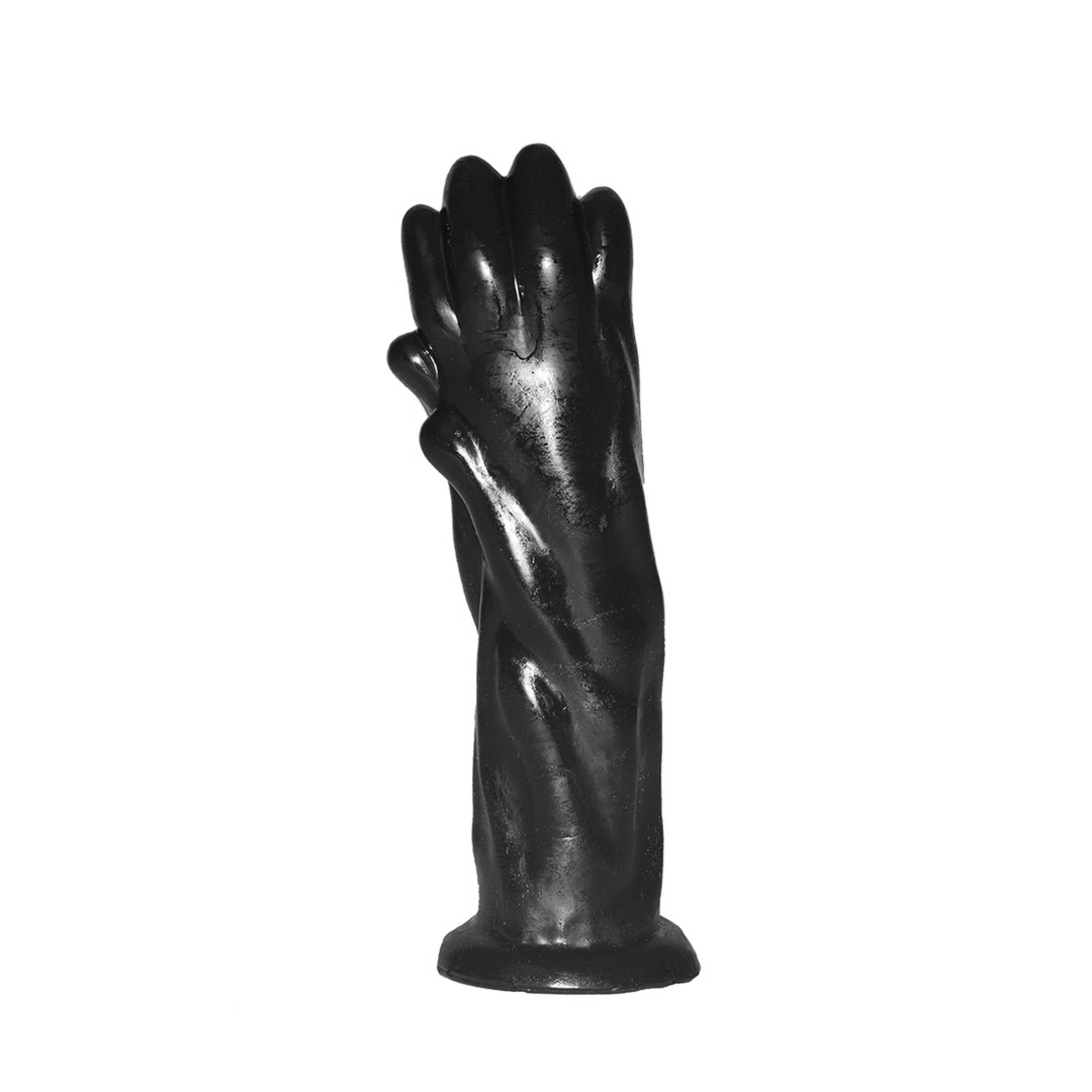 Prowler Red Paw anatomiczny model czarny z teksturowanym wykończeniem, silikon