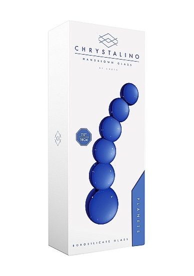 ZATYCZKA ANALNA z Borokrzemianu SZKLANA PLANETS - Planets - Blue