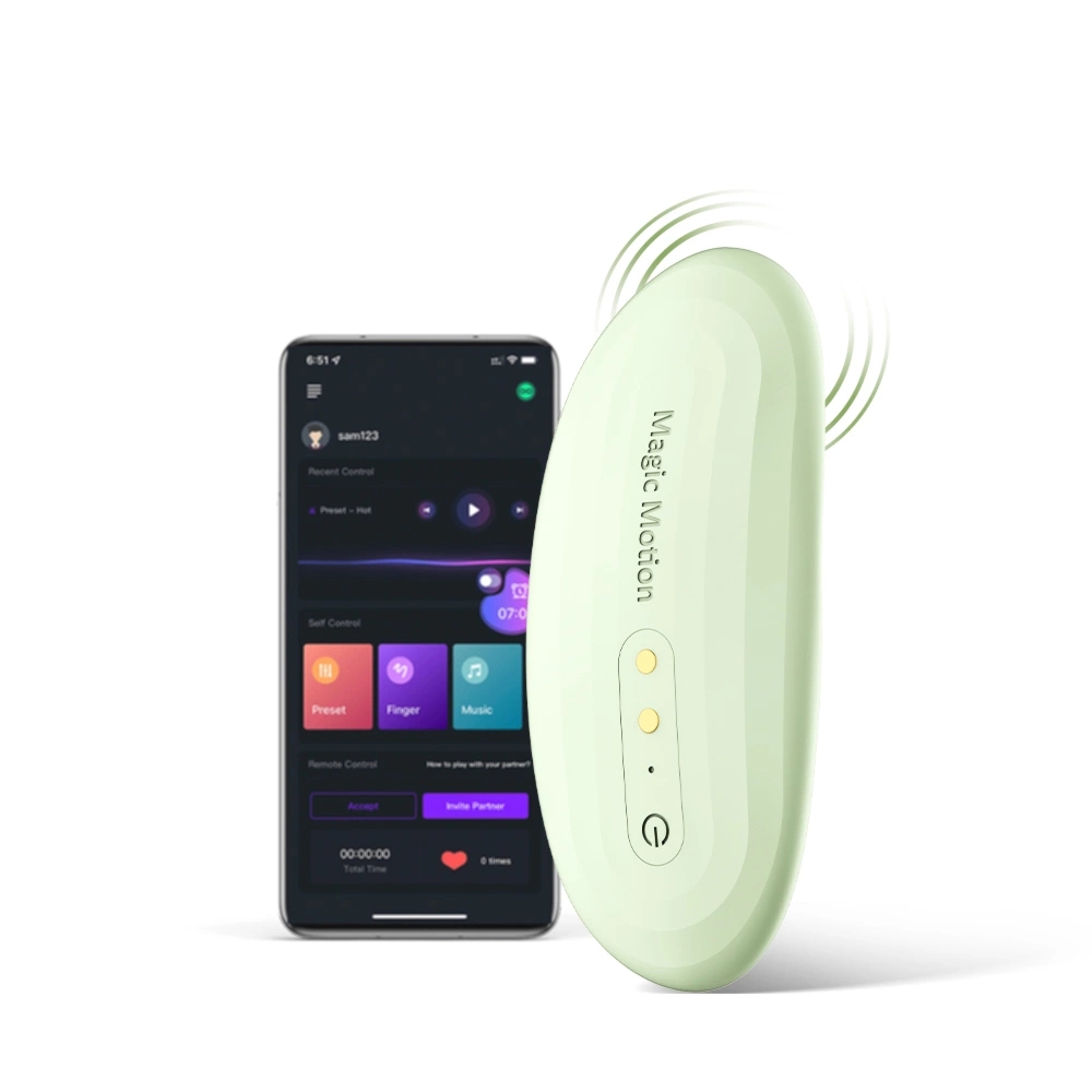 Magic Motion Nyx Smart Zielony – Model Intymny z Aplikacją, Alarmem i Ergonomiczną Konstrukcją
