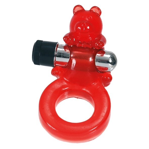 SexShop - Pierścień na penisa - Jelly Bear Cock Ring