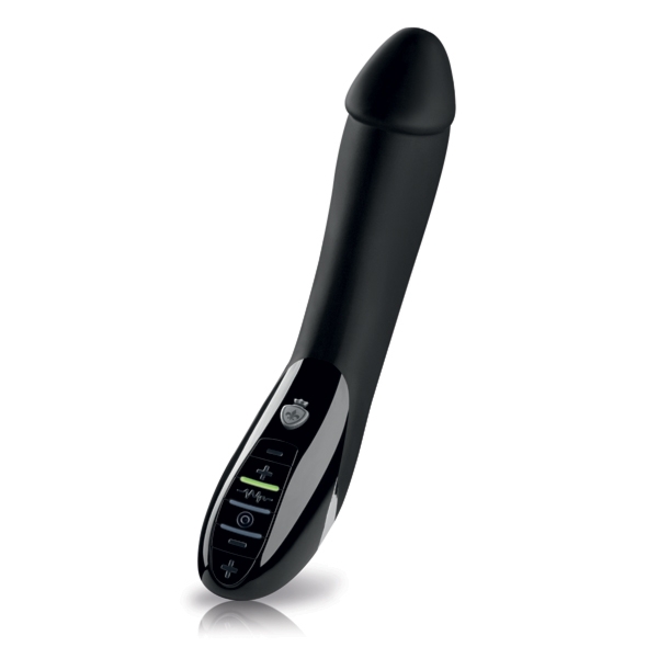 SexShop - Wibrator z mocną elektrostymulacją - Mystim Tickling Truman eStim Vibrator Black  - online