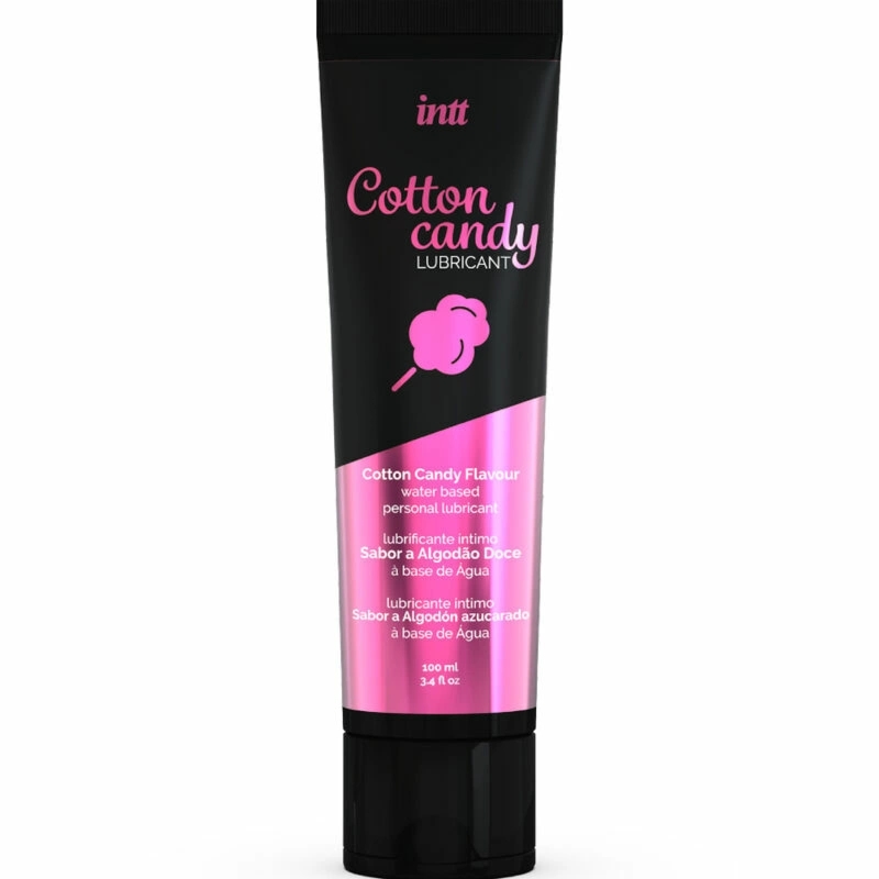 INTT Cotton Candy Lubricant 100 ml, żel intymny wodny, aromat waty cukrowej