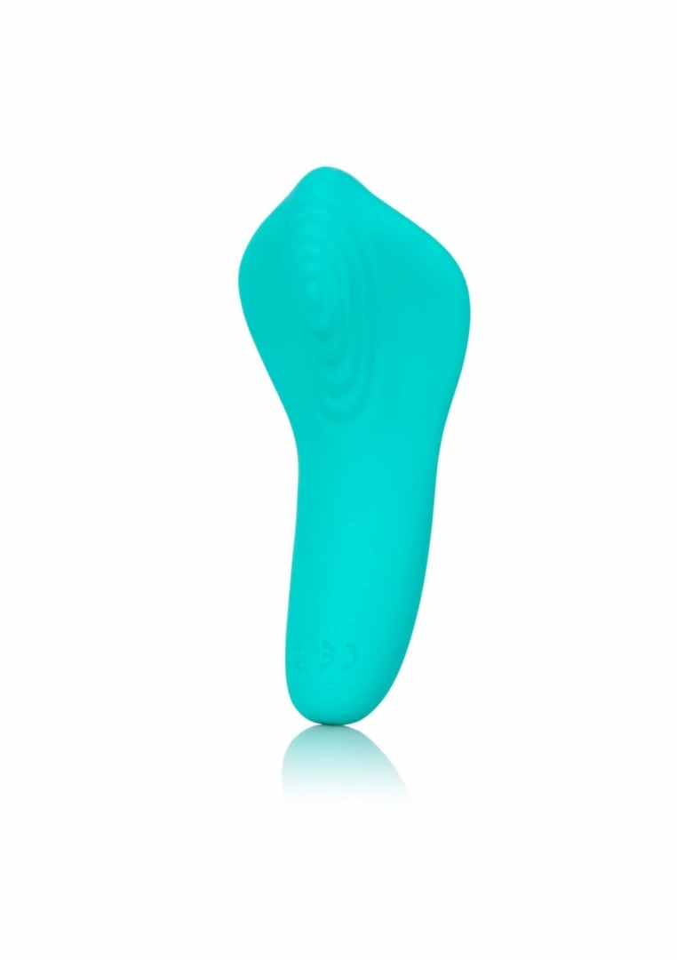 CalExotics Slay Pleaser mini masażer silikonowy, wodoodporny, 10 trybów, USB, kompaktowy 10 cm
