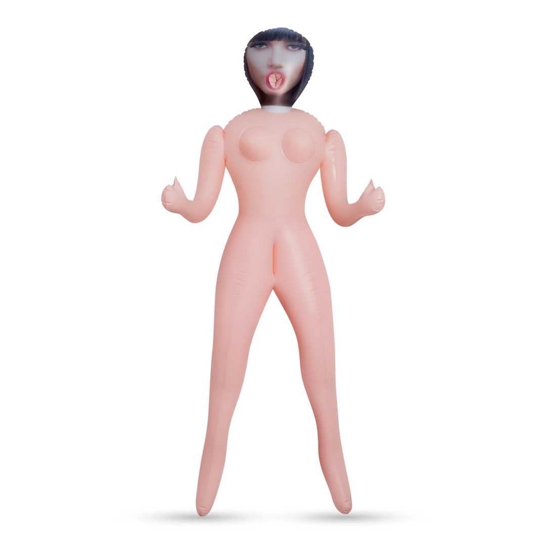 Crushious Paola The Teacher – dmuchana figura z wymiennym modułem intymnym, 155 cm