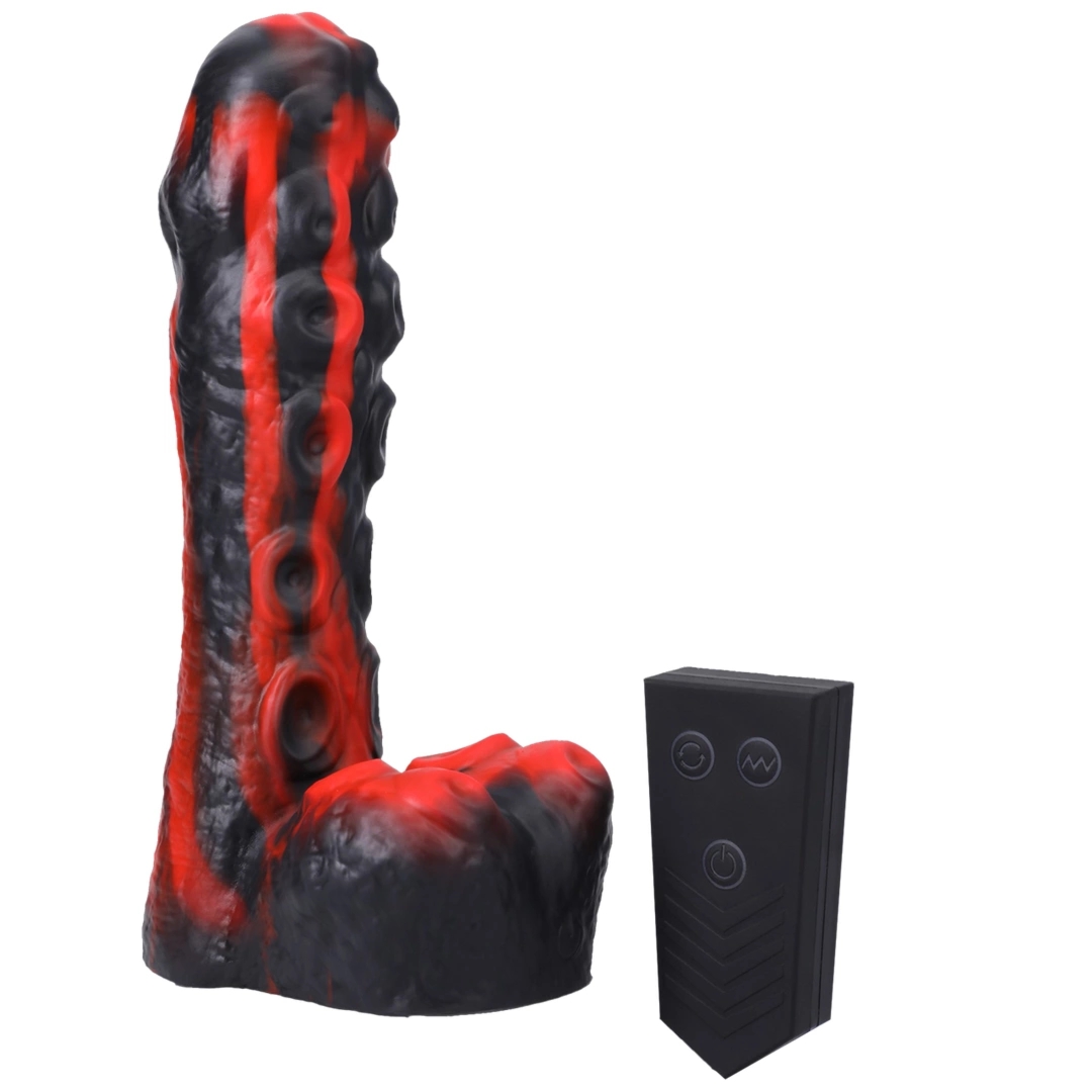 Doc Johnson Tendril Thruster wibrator obrotowy, silikonowy, USB, 8 trybów, 2 prędkości ruchu