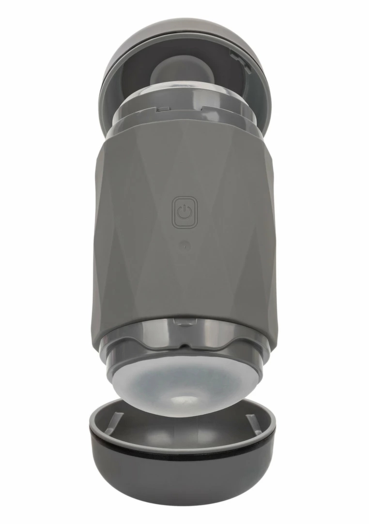 CalExotics Milk Master Vibro Squeeze Stroker maszyna intymna z wibracjami, 10 trybów, elastyczna