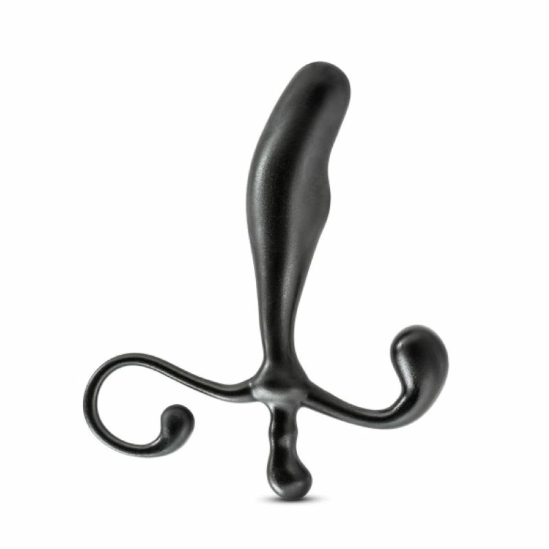 Blush Novelties Anal Adventures Model Prostate, Czarny, Silikonowy, Ergonomiczny, 12 cm
