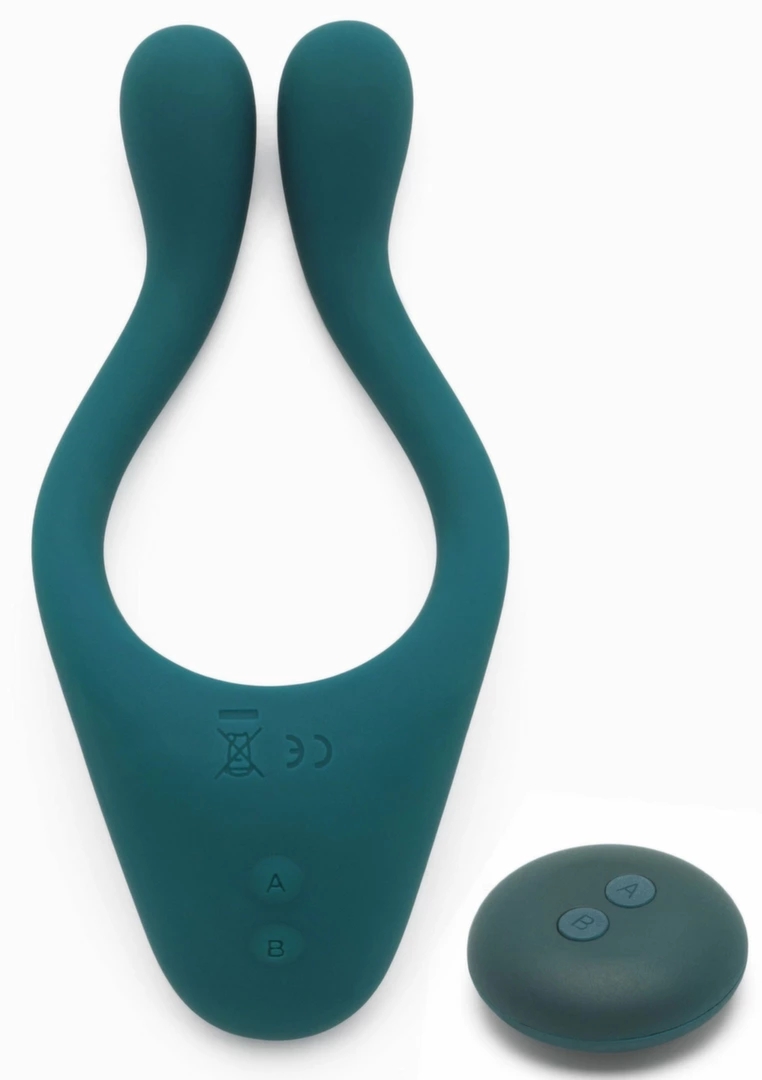 TOYJOY Icon 2 Superb Couples Massage – masażer dla par, 3 silniki, pilot, wodoodporny