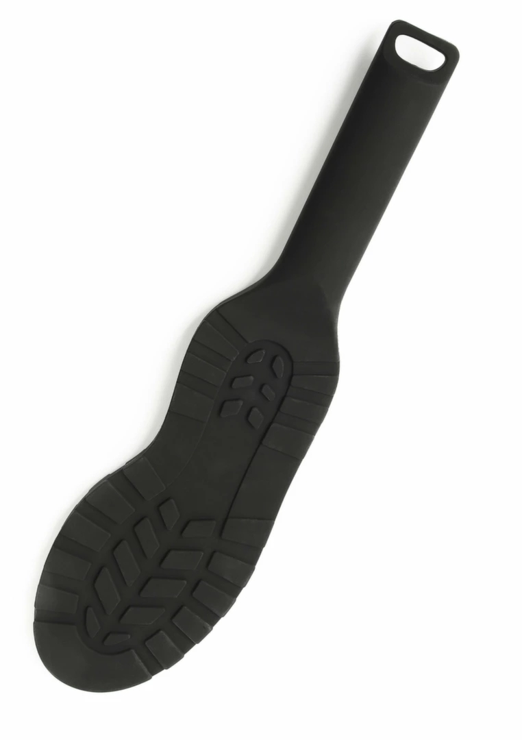 Hidden Desire Dirty Footprint Paddle – silikonowy model z teksturą podeszwy, długość 32 cm
