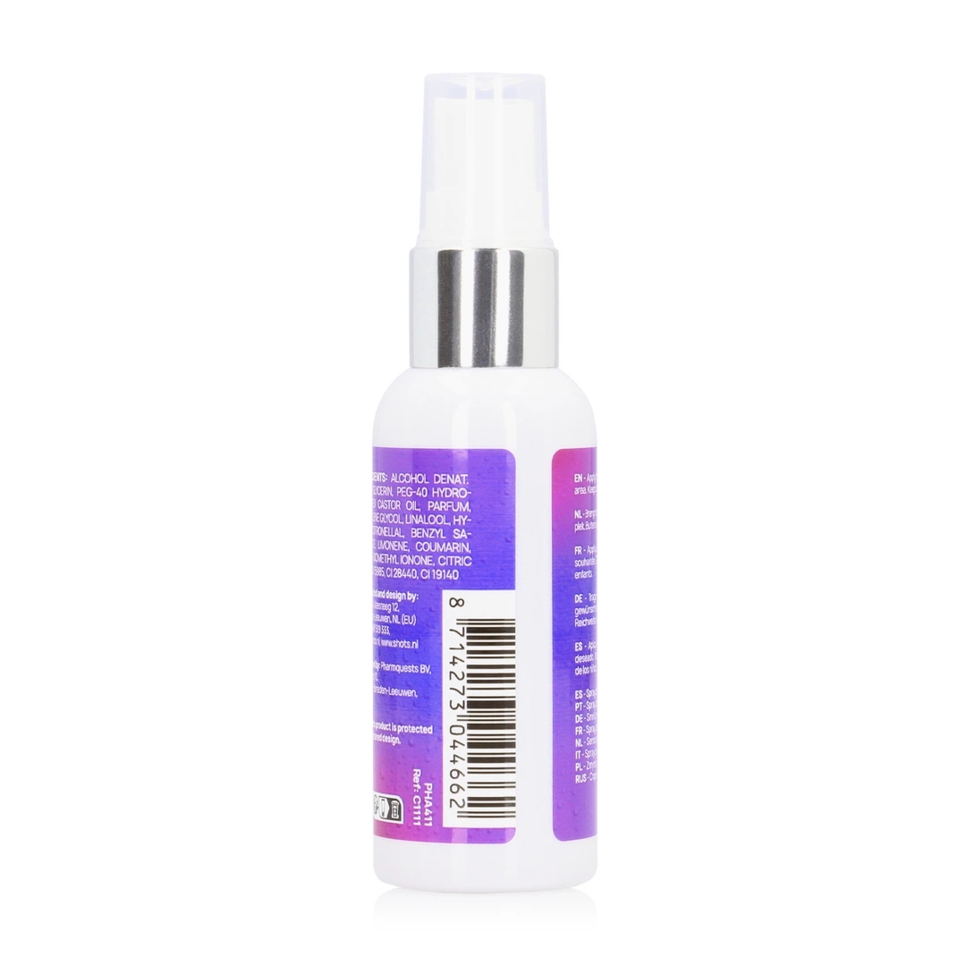 PharmQuests by Shots Spray Odświeżający z ekstraktami roślinnymi 50ml, neutralny aromat