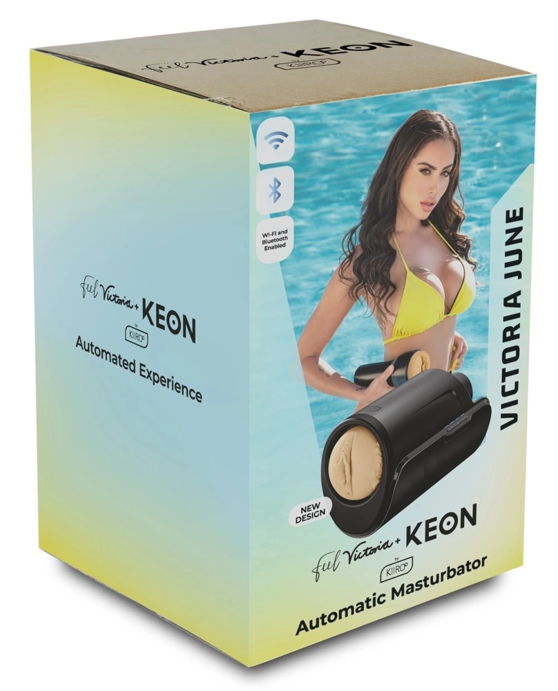 Feel Victoria Keon WiFiCombo – zestaw z maszyną intymną, Wi-Fi, aplikacja, czarny