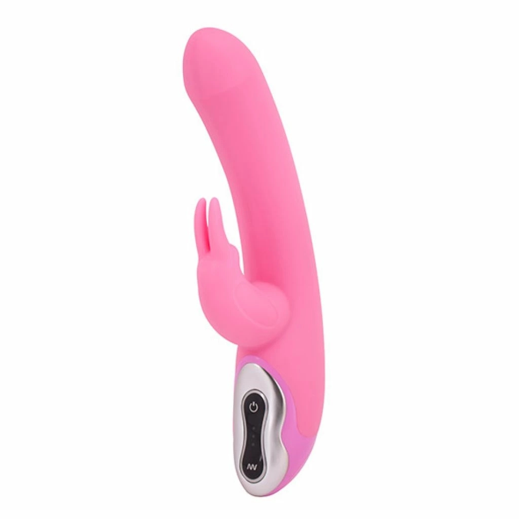 Vibe Therapy Tri Rabbit Pink – wielofunkcyjny model silikonowy, 3 silniki, 7 programów