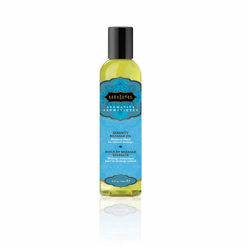 Kama Sutra Serenity Olejek do masażu 59 ml – relaksująca lawenda, majeranek i geranium