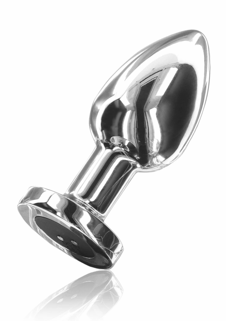 TOYJOY The Glider Vibrating Plug Medium stalowy 7 trybów wibracji USB, średni rozmiar