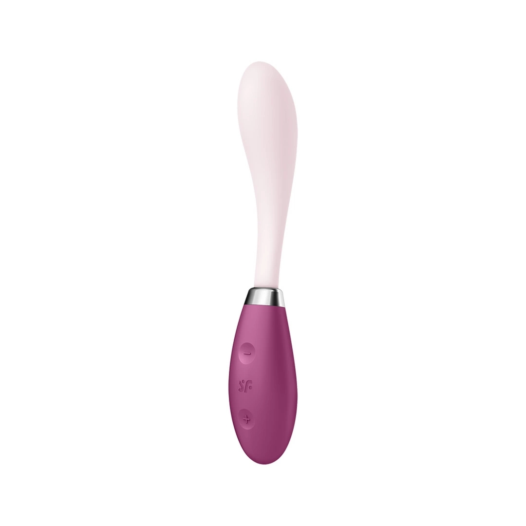 Satisfyer G-Spot Flex 3 – elastyczny model z dwoma silnikami, 12 trybów, fioletowy