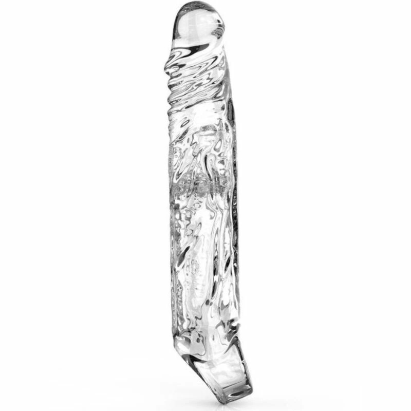 Get Real Przedłużacz Intymny X Duży Przezroczysty – elastyczny rękaw TPE 20 cm