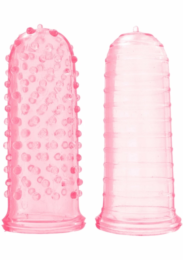 ToyJoy Sexy Finger Ticklers silikonowa nakładka na palec TPR z wypustkami i uniwersalnym rozmiarem
