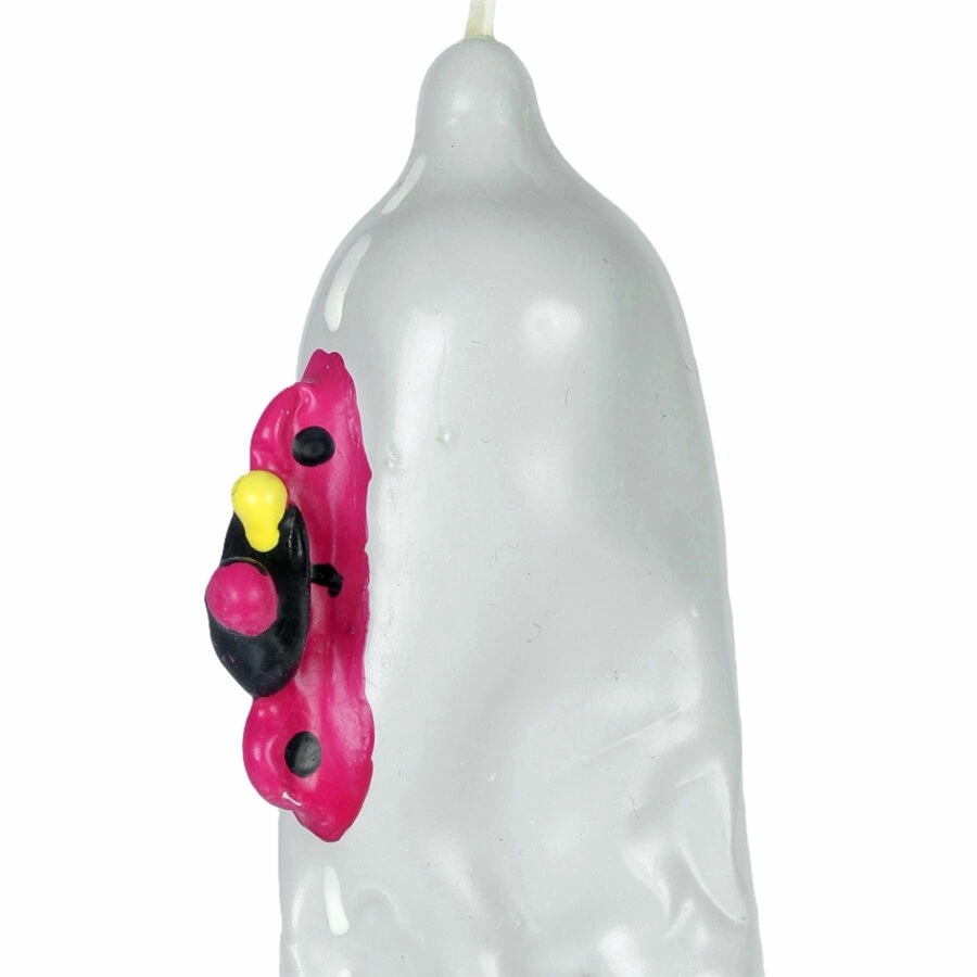 CONDOMERIE XL Motocykl – Artystyczna Prezerwatywa Ręcznie Malowana, Model Kolekcjonerski