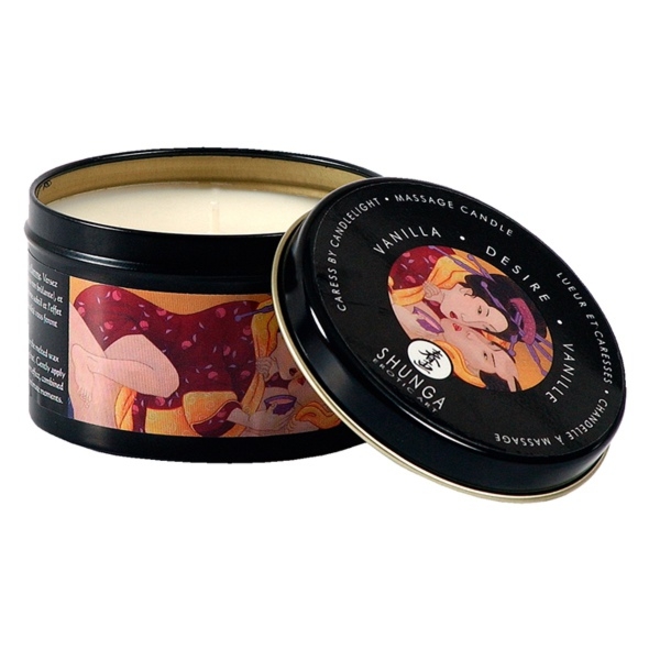 SexShop - Świeca do masażu - Shunga Massage Candle - Wanilia
