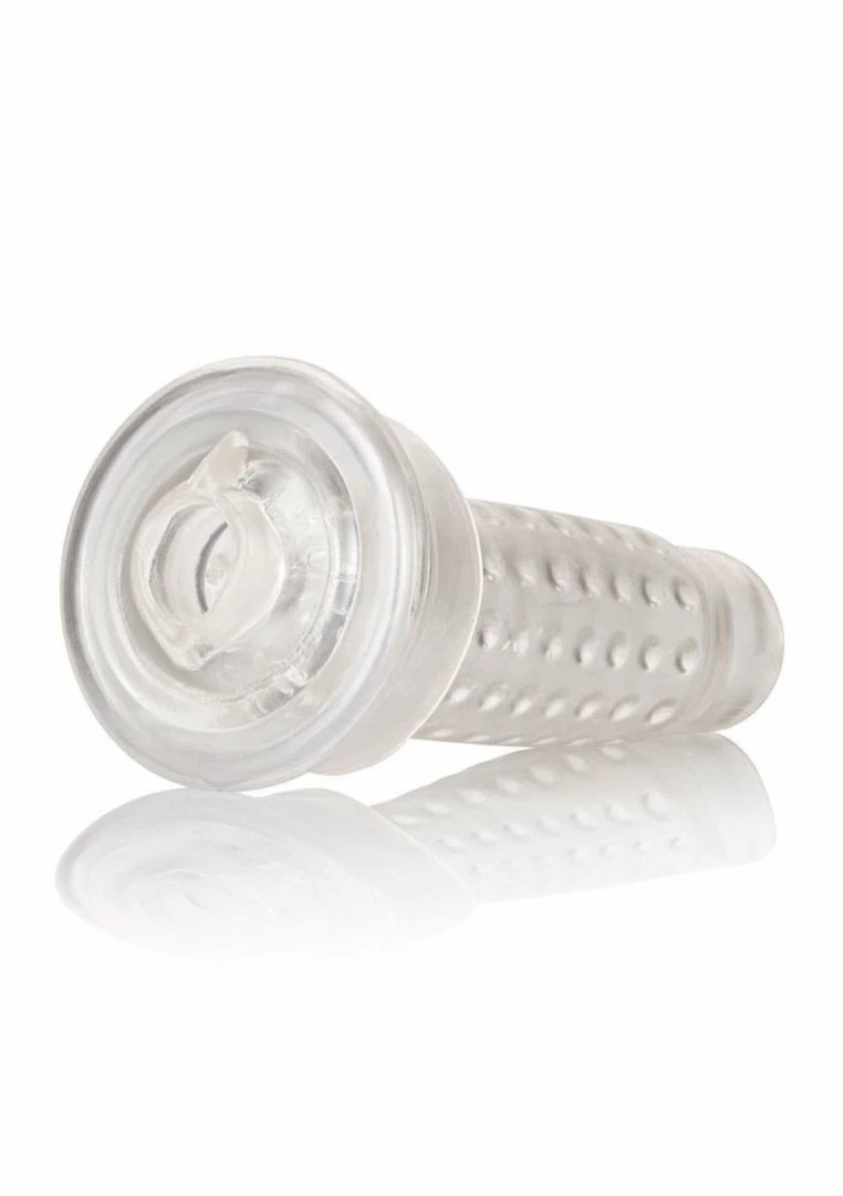 CalExotics Optimum Series Stroker Pump Sleeve anatomiczny wkład TPR, teksturowany