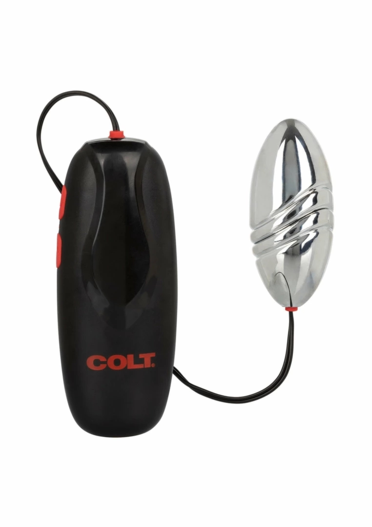 COLT Turbo Bullet wibrujący pocisk USB, 10 trybów, wodoodporny, srebrny