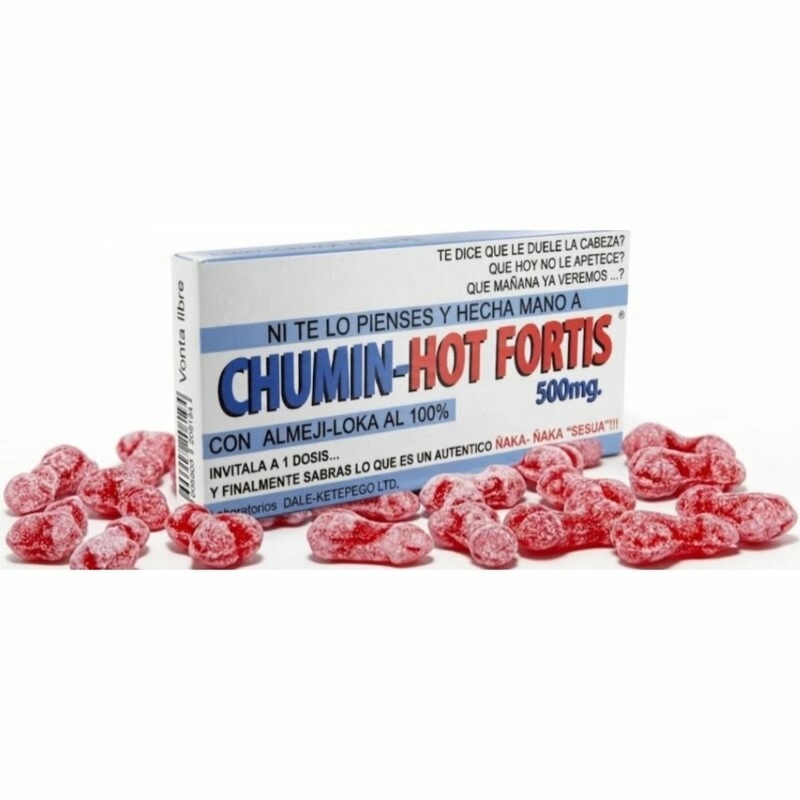 Diablo Picante Chumin-Hot Fortis – kolorowe pudełko na cukierki lub drobne upominki, imprezowy gadżet