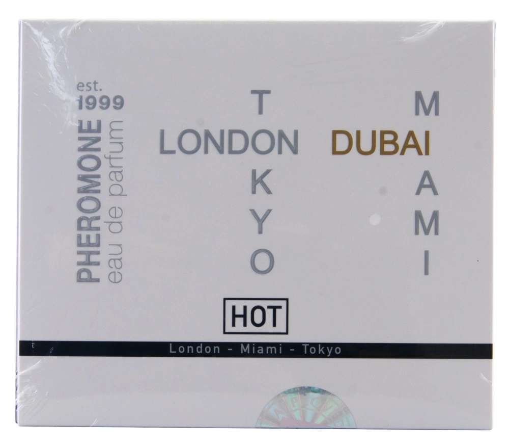 HOT Pheromones Woman 4x5ml Zestaw Zapachów z Feromonami Tester Metropolie