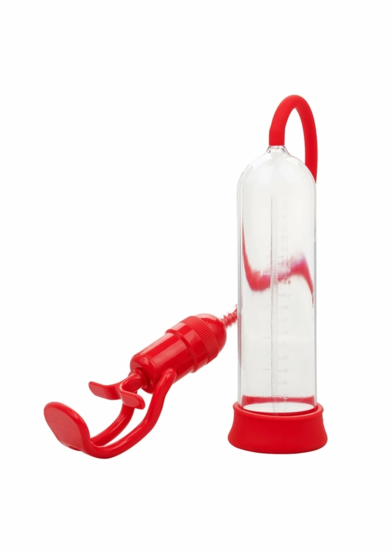 CalExotics Optimum Series Magnified Pump precyzyjna pompa z miarką, Master Grip, przezroczysta