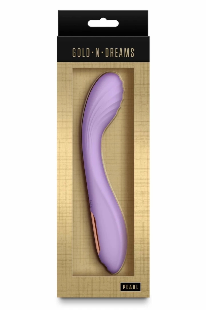 GOLD-N-DREAMS Pearl Tanzanite – silikonowy model wodoodporny IPX6, 18,9 cm, USB