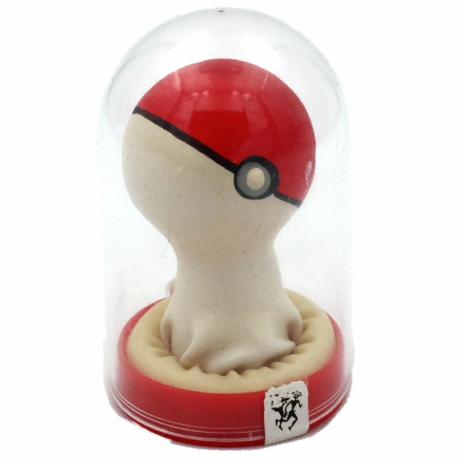CONDOMERIE Pokeball – Artystyczna prezerwatywa ręcznie malowana, motyw popkulturowy, lateks
