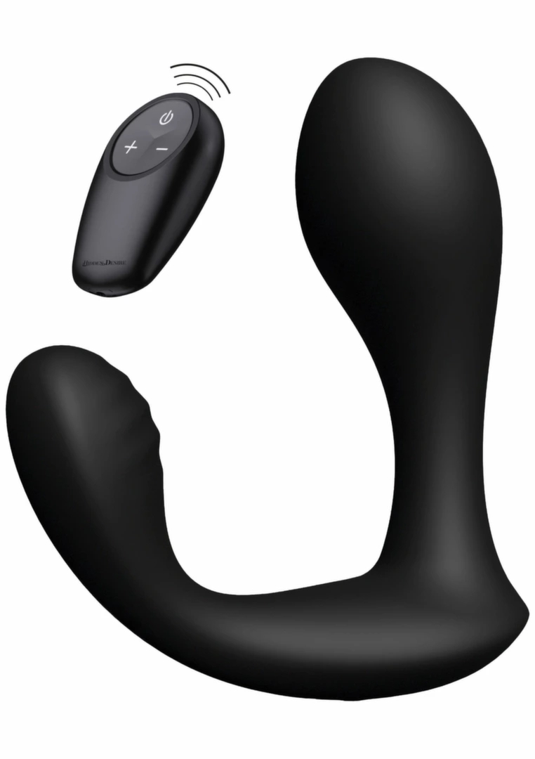 Hidden Desire Bullseye Prostate Plug – anatomiczny masażer prostaty, pilot USB-C, 10 trybów