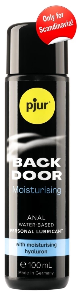 Pjur Back Door Water-Based żel intymny z hialuronem 100ml – wodna formuła, delikatna ochrona