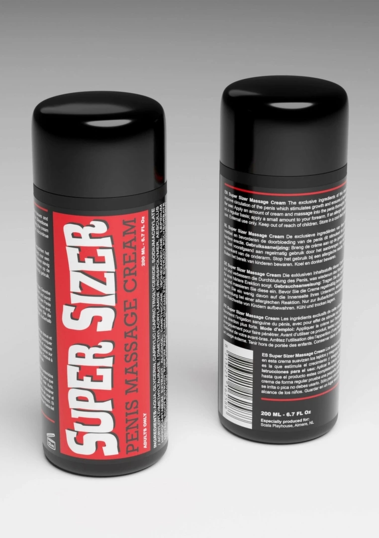 Scala Selection Super Sizer 200 ml żel pielęgnacyjny do masażu intymnego, wydajna formuła