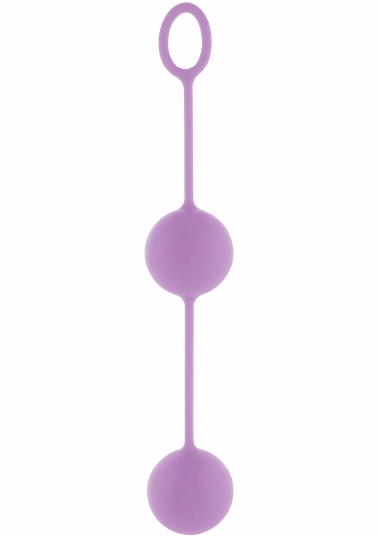ToyJoy Rock & Roll Balls – kulki intymne silikonowe, czarne, 2 sztuki, ergonomiczne