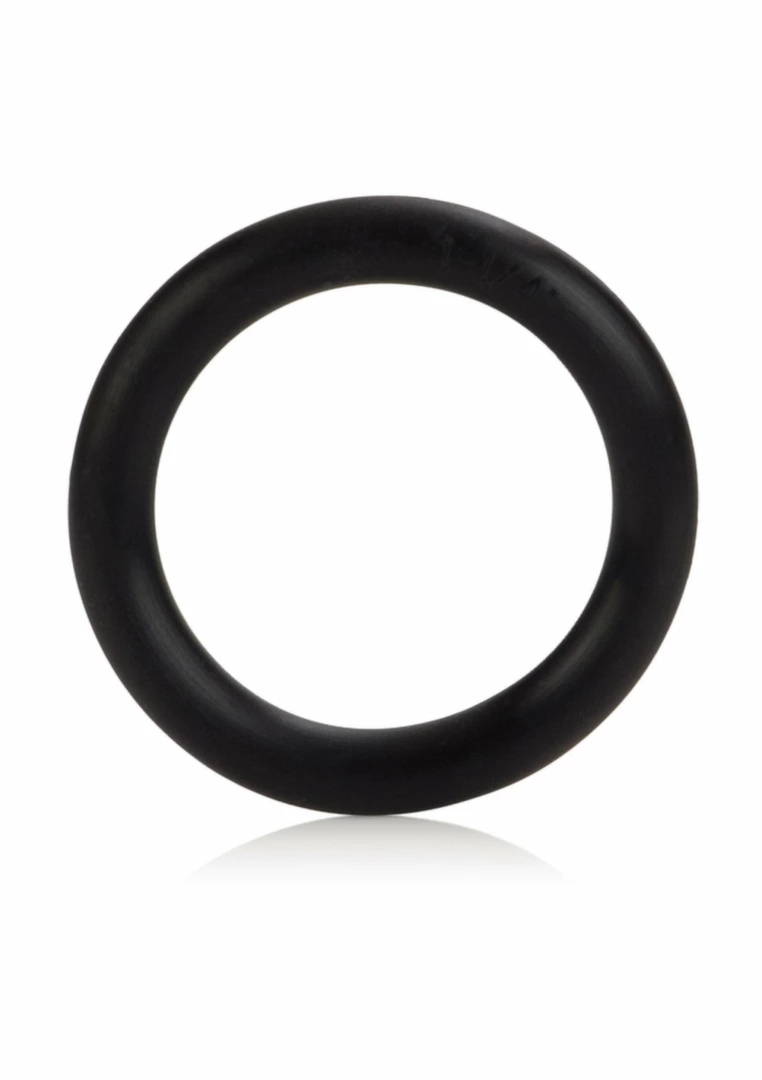 CalExotics Rubber Ring Small – elastyczny pierścień wspierający z gumy, rozmiar S, czarny