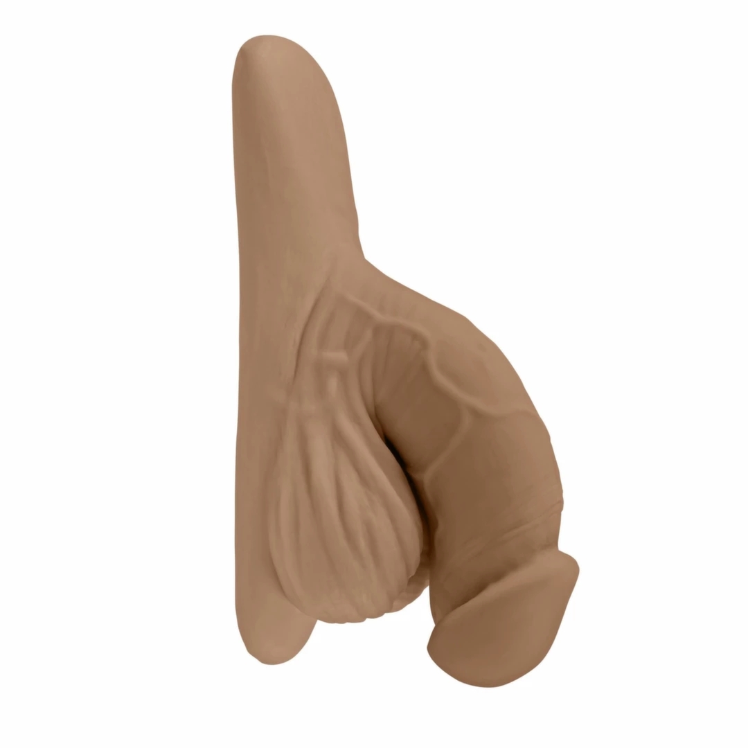 Evolved Silicone Packer Medium – anatomiczny model intymny, silikon klasy medycznej, naturalny