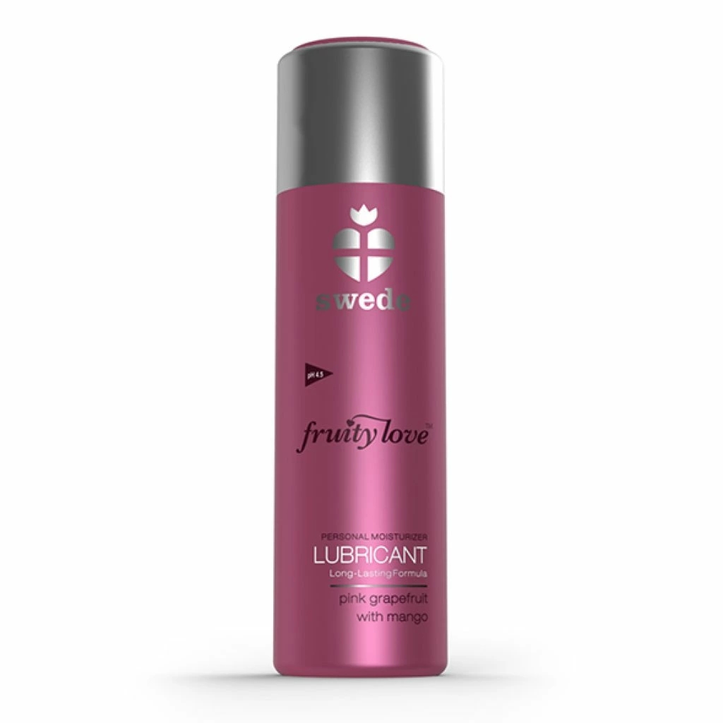 Swede Fruity Love Lubrykant Pink Grapefruit Mango 100ml, wodna formuła, owocowy zapach