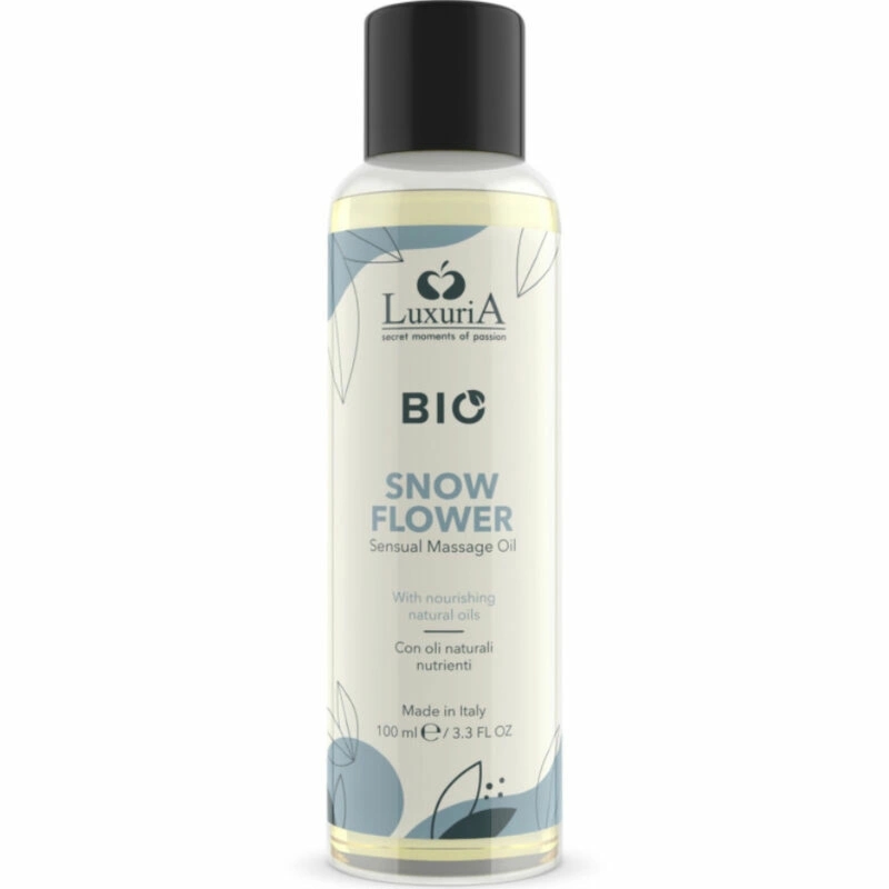 Intimateline Luxuria BIO Olejek do Masażu Kwiat Śniegu 100ml Naturalny, Kwiatowo-Owocowy