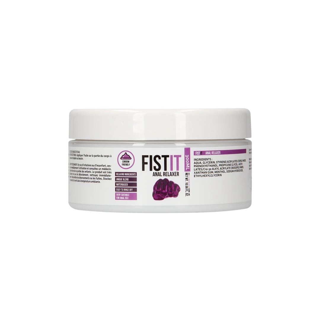 Shots Fist It Relax – Lubrykant wodny 300 ml, beztłuszczowy, neutralny, dermatologiczny