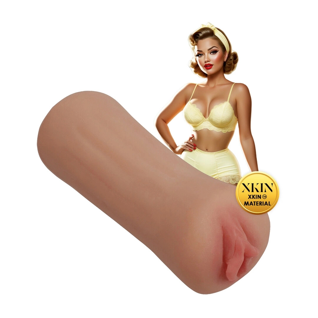 Pinup Dolls Slumber Party Bettie Blowkiss TPE Small – tan, anatomiczny model, 127g