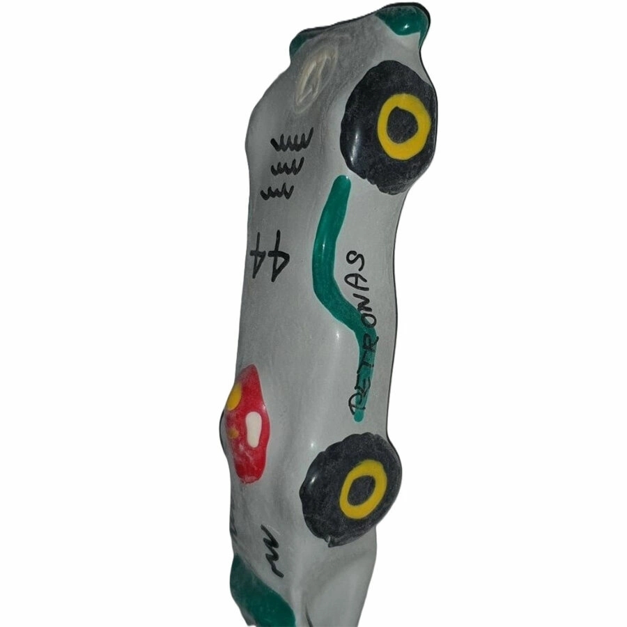 Condomerie F1 Mercedes XL artystyczny model prezerwatywy ręcznie malowany, dekoracyjny