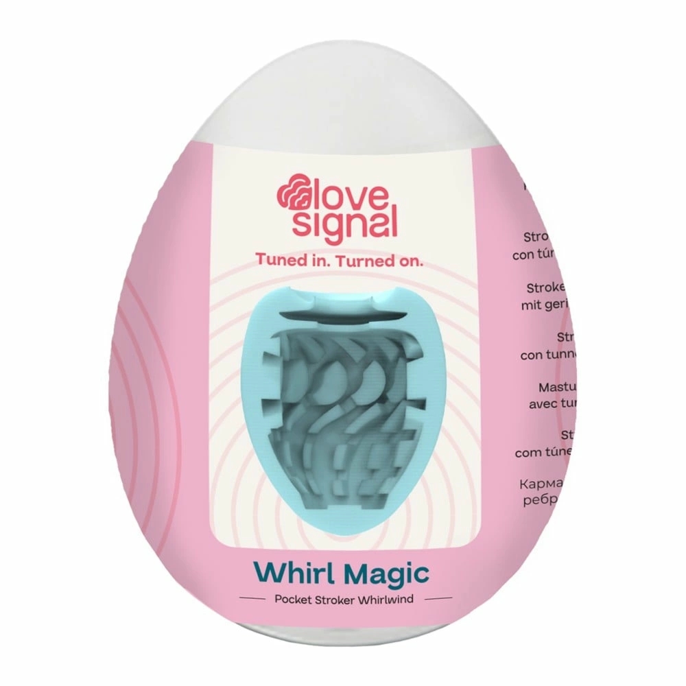 LOVE SIGNAL Whirl Magic kompaktowa maszyna intymna spiralna z systemem TPE
