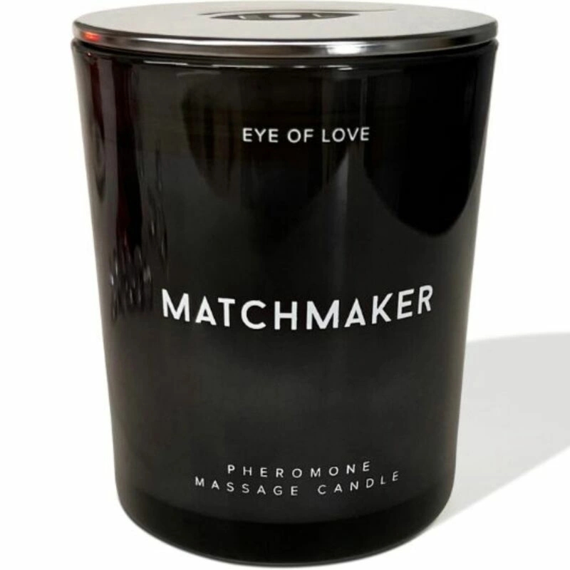 Eye of Love Black Diamond świeca do masażu z feromonami 150ml masło shea i oleje roślinne