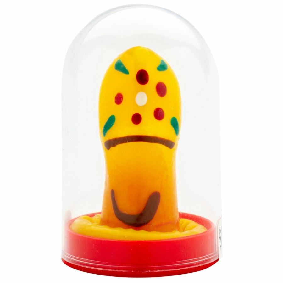 Condomerie Clog Artystyczna Prezerwatywa Ręcznie Malowana Amsterdam kolekcjonerska