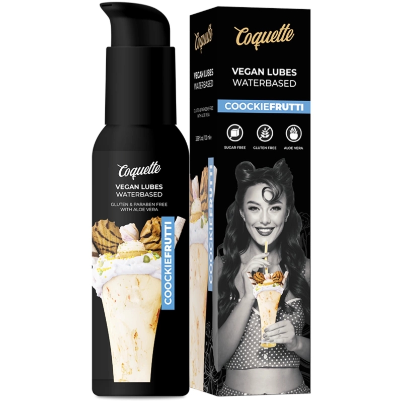Coquette Chic Desire Cookiefrutti wegański lubrykant wodny 100ml, aromat ciasteczek i owoców