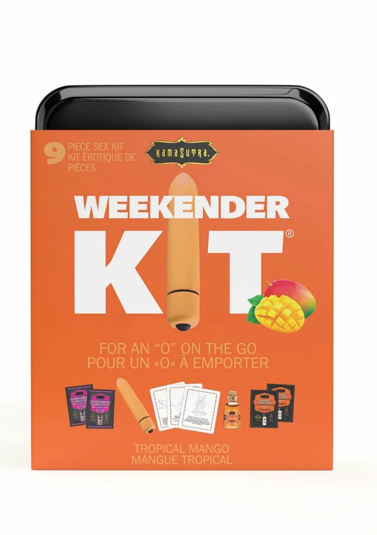 Kama Sutra The Weekender Kit kompaktowy zestaw podrożny mini kosmetykow intymnych