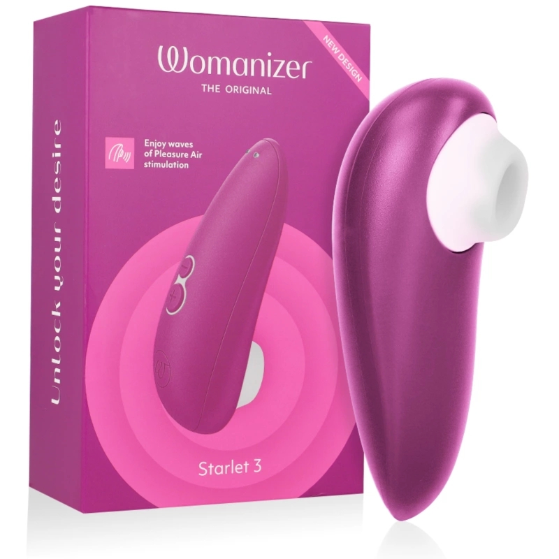 Womanizer Starlet 3 Violet – kompaktowy model z technologią powietrzną, 6 poziomów