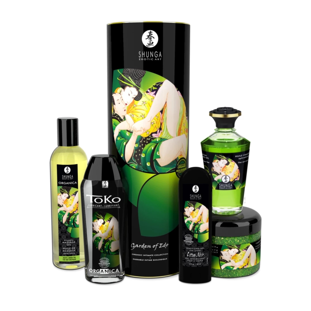 Shunga Garden of Edo Collection – zestaw organicznych kosmetyków dla par, pielęgnacja i relaks