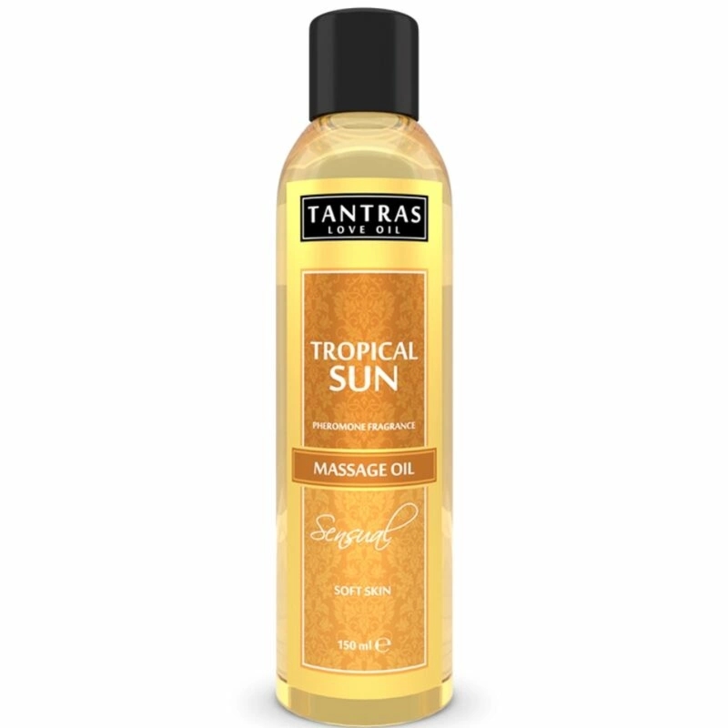 Intimateline Tantras Love Oil Tropical Sun 150ml Tropikalny Olejek do Masażu, Egzotyczny Aromat